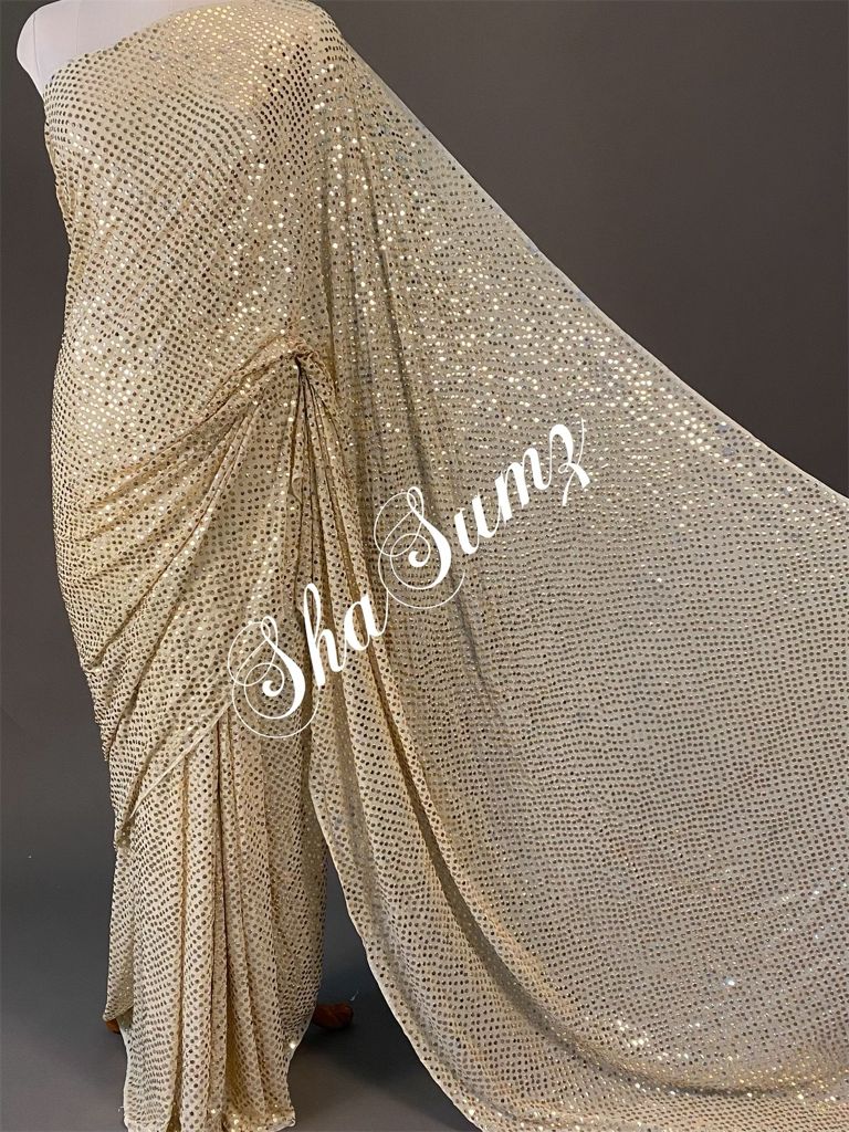 Hand embroidered Sarees CKS215